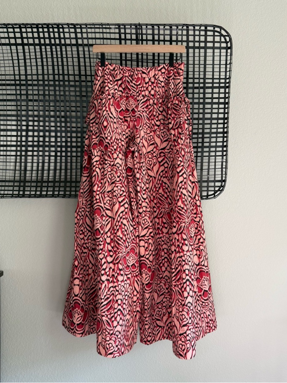 Free people Miss You Most Printed Wide-Leg Pants - Picture 6 of 7